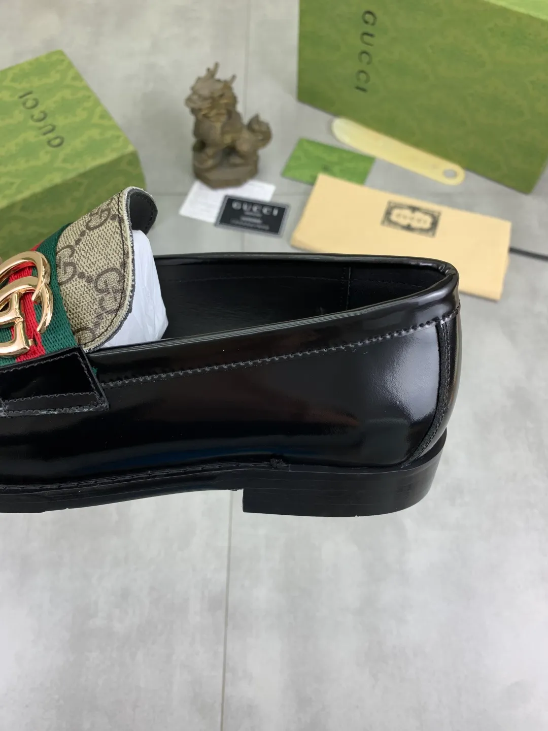 Men's men's shoes 💰P480 [New style] Water-dyed cowhide 💰💎💎💎 [Gucci] GUCCI high-end men's formal business leather shoes, original order 1:1 authentic goods! Original imported high-end open-edge beaded calfskin, original metal buckle, imported first-layer cowhide lining for feet, original outsole, men's shoe size: 38-45, 2️⃣ colors available
